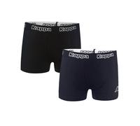 2er Pack Kappa Trunk Boxershorts 008 schwarz/dunkelblau L