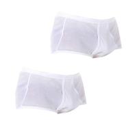 2er-Pack klassische Slips mit seitlicher Öffnung, Modell AS02335 für Herren EU56