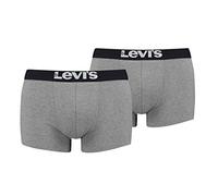 Levi's Boxershorts 200SF Herren Trunk 2er-Pack Grau Gr. M