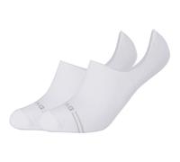 2er Pack Mustang True Denim Baumwolle Füßlinge Damen 1000 - white 39-42