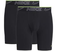 2er Pack NIKE Boxershorts Briefs lang Herren 001 - black/black/black XL