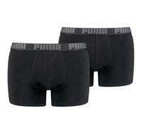 2er Pack PUMA Basic Boxershorts black / black S