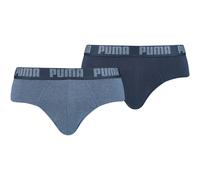 2er Pack PUMA Basic Brief Unterhose denim S