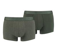 2er Pack PUMA Basic Trunk Boxershorts green melange M