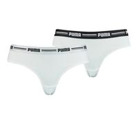 Puma Brazilian mit Stretch-Anteil im 2er-Pack in Weiß, Größe L