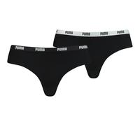 2er Pack PUMA Brazilian Damen-Panties Slips Unterwäsche-Set 603041001 200 Schwarz S