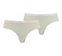Puma Damen Slip - Brazilian, Mikrofaser, 2er Pack, rosa, XL Rosa