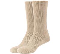 2er Pack s.Oliver Cosy Rib Inside Plush Crew Socken 8201 - nature 43-46