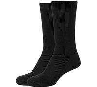 2er Pack s.Oliver Cosy Rib Inside Plush Crew Socken 9999 - black 39-42