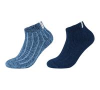 2er Pack s.Oliver Cosy Rib Sneakersocken 5900 - dark blue 35-38