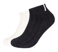 2er Pack s.Oliver Cosy Rib Sneakersocken 9997 - black mix 43-46