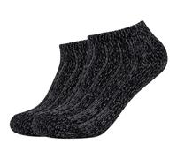 2er Pack s.Oliver Cosy Rib Sneakersocken 9999 - black 39-42
