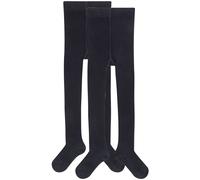 2er Pack s.Oliver Essentials Organic Strumpfhosen Kinder 0004 - navy 110/116