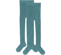 2er Pack s.Oliver Essentials Organic Strumpfhosen Kinder 6350 - brittany blue 122/128
