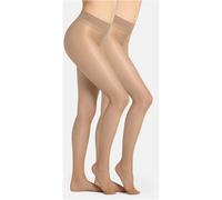 2er Pack s.Oliver Fine Sustainable Strumpfhosen 20 DEN Damen 0103 - alabaster 40/42