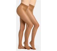 2er Pack s.Oliver Fine Sustainable Strumpfhosen 20 DEN Damen 0109 - make up 42/44
