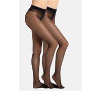 2er Pack s.Oliver Fine Sustainable Strumpfhosen 20 DEN Damen 9999 - black 42/44