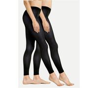 2er Pack s.Oliver Fine Sustainable Strumpfhosen 80 DEN Damen 9999 - black 42/44