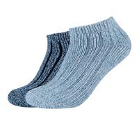 2er Pack s.Oliver Hygge Rib Sneakersocken 5300 - stone melange 39-42