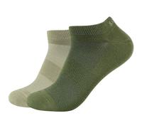 2er Pack s.Oliver Originals Bamboo Sneakersocken 7710 - oil green 43-46