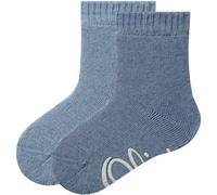 2er Pack s.Oliver Originals Bio-Baumwolle Antirutsch Baby-Socken 5700 - jeans melange 15-18