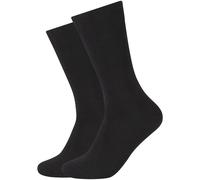 s.Oliver Unisex - Erwachsene Socke 2 er Pack, S20001, Gr. 43-46, Schwarz (05 black)