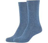 2er Pack s.Oliver Originals Organic Crew Socken Damen 5500 - denim melange 35-38