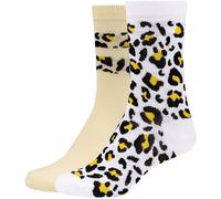 2er Pack s.Oliver Originals Leo Baumwoll Socken Damen 2048 - transparent yellow 39-42