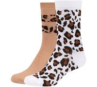 2er Pack s.Oliver Originals Leo Baumwoll Socken Damen 8110 - light beige 35-38