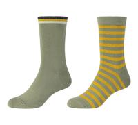 2er Pack s.Oliver Originals Lurex Crew Socken Damen 7730 - rifle green 39-42