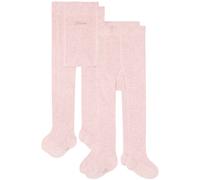 2er Pack s.Oliver Originals Organic Baby-Strumpfhosen 4200 - rosé melange 74/80