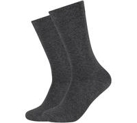 2er Pack s.Oliver Originals Organic Crew Socken 9800 - anthracite melange 35-38