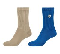 2er Pack s.Oliver Silky Touch Sustainable Rib Crew Socken Damen 5351 - nebulas blue 35-38