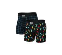 2er pack saxx ultra super soft boxershorts schwarz