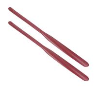 2er-Pack Schuhanzieher mit Langem Griff, Roter Komfortgriff, Sanftes Schuhtragen, Schuhhelfer, Nahtlos Geformt, Einfaches Gleiten des Schuhs