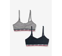 2er-Pack Sport-BHs Mädchen Levi's Kids blau Gr. M von Levis Kid's