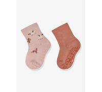 2er-Pack Stoppersocken Fliesen Flitzer Air Pferd & Uni Mädchen STERNTALER blush Gr. 19/20