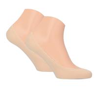 2er Pack Tamaris Comfort Wavy No-Show Socken Damen 0015 - nude 35-38