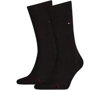 2 Paar Tommy Hilfiger Herren Socken Strümpfe Classic 39-42 TH Dunkelbraun
