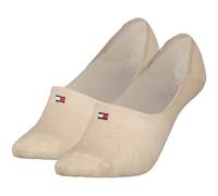 2er Pack TOMMY HILFIGER Diamond Structure Füßlinge Damen 004 - beige 39-42