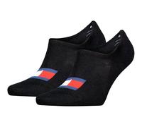 Tommy Hilfiger Adaptive Unisex Footie Socken, Schwarz, 43-46 EU