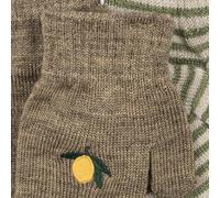 2er Set Fäustlinge Wollhandschuhe Filla - Lemon