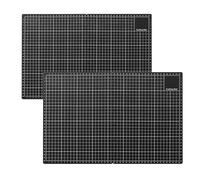 2er Set faltbare PP Schneidematte mit drehbarem Design, faltbare Bastelunterlage für Schmuckherstellung und Bastelprojekte. Schneidematte