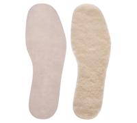 2GO Einlegesohle Lammfell Zuschneidbare, Warme Lammwollsohle für Schuhe Größe 36-47