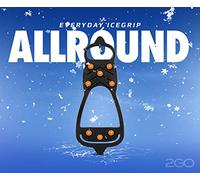 2GO Everyday Icegrip Allround Anti-Rutsch Schuhspikes, 8 Spikes für den ganzen Fuß, Schuhkrallen, Steigeisen, Schnee Spikes, Schneeketten für Schuhe, optimaler Halt auf EIS & Schnee, Gr. S