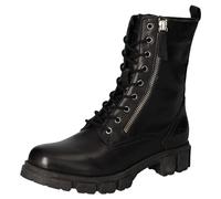 2 GO FASHION Schnürstiefeletten für Damen, schwarz, Gr. 40 EU
