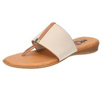 2Go Fashion Damen 8214-702 Flache Sandale, beige, 38 EU