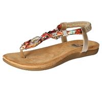 2Go Damen 8018-805-699 Flache Sandale, Gold, 41 EU