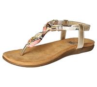 2Go Fashion Damen 8018-805 Flache Sandale, Rosegold, 38 EU