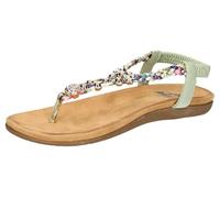 2Go Fashion Damen 8018-819 Flache Sandale, mintgrün, 40 EU